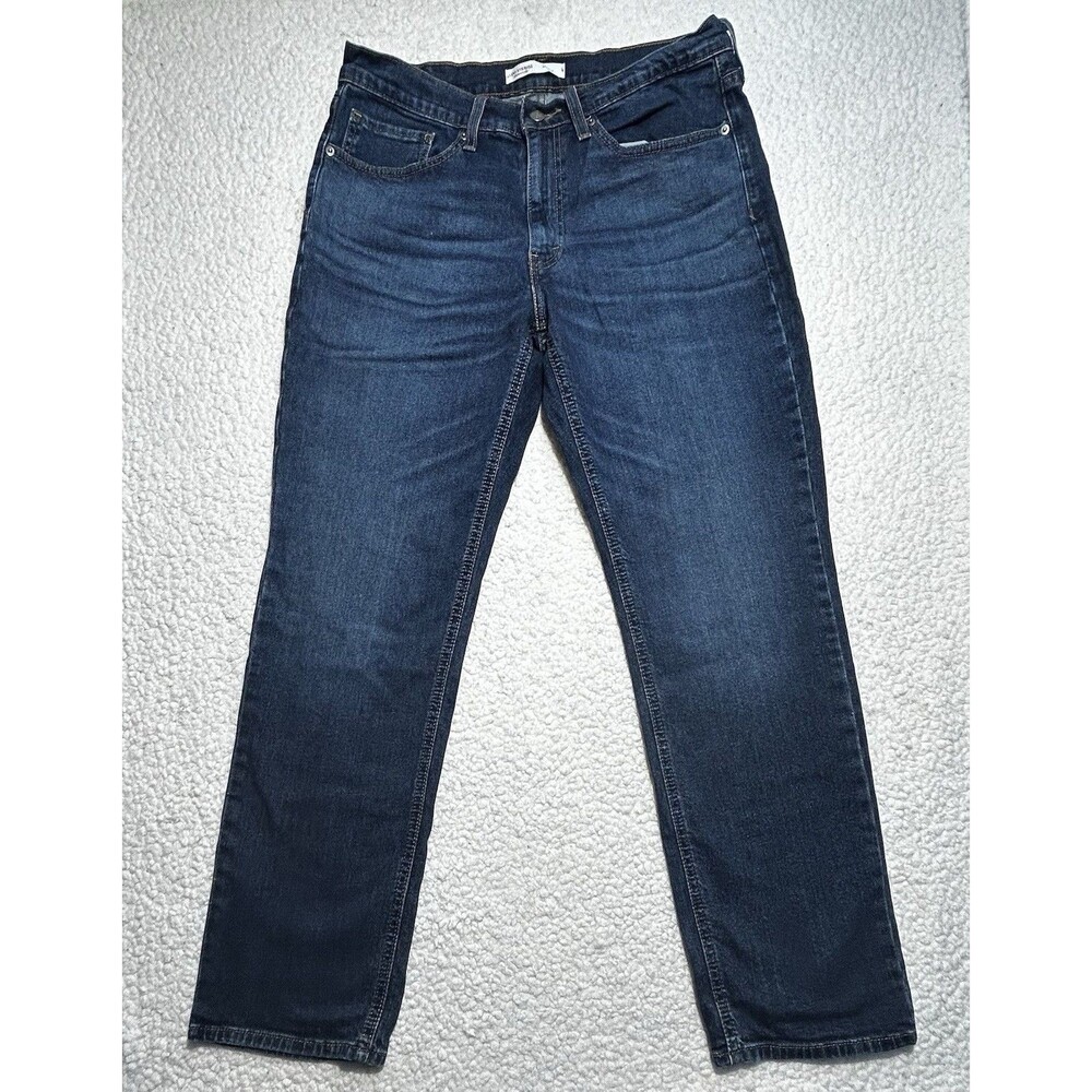 Signature Levi Strauss Men Athletic Fit Jeans Blue Denim Premium Flex 34x32